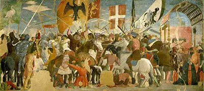 Battle between Heraclius and Chosroes Piero della Francesca
